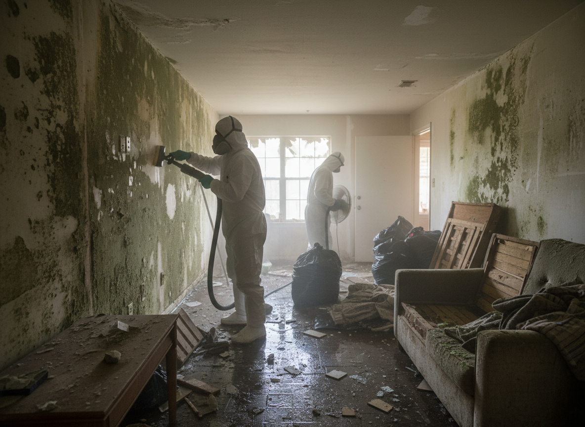 Post-Flood Mold Cleanup in Houston, TX